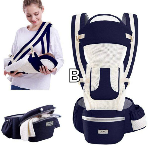 BMK Baby Carrier Ergonomic Breathable Adjustable/Dukung Bayi - Image 2