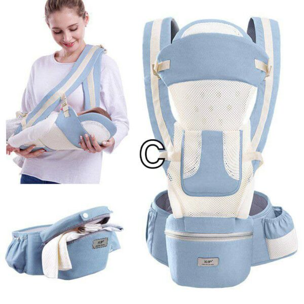 BMK Baby Carrier Ergonomic Breathable Adjustable/Dukung Bayi - Image 3