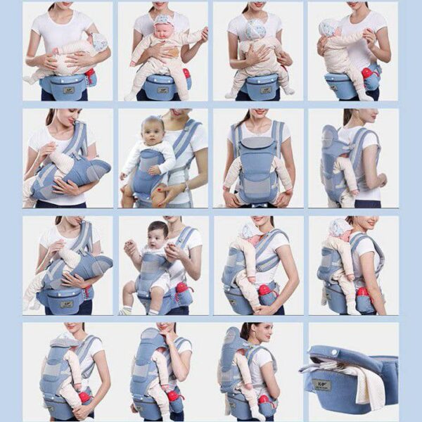 BMK Baby Carrier Ergonomic Breathable Adjustable/Dukung Bayi - Image 7