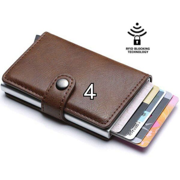 BMK Smart RFID Blocking Wallet Anti-theft - Image 5