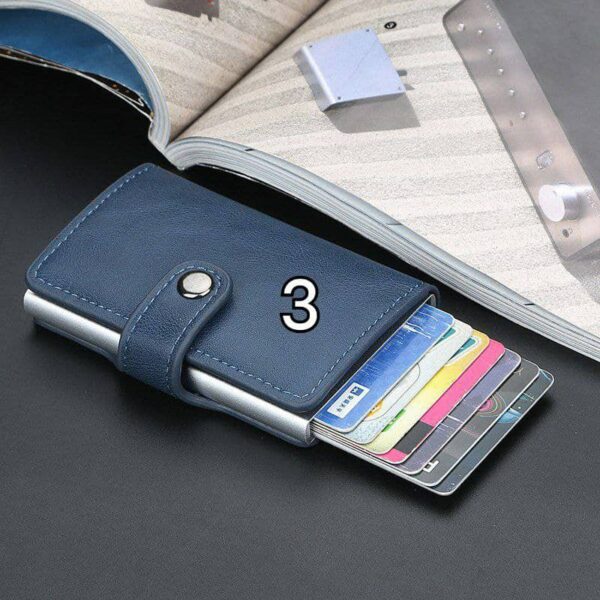 BMK Smart RFID Blocking Wallet Anti-theft - Image 4