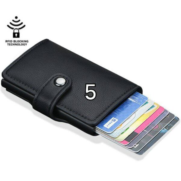 BMK Smart RFID Blocking Wallet Anti-theft - Image 6