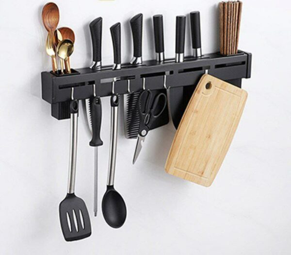 BMK Stainless Steel Kitchen Knife Rack/ Wall-Mounted