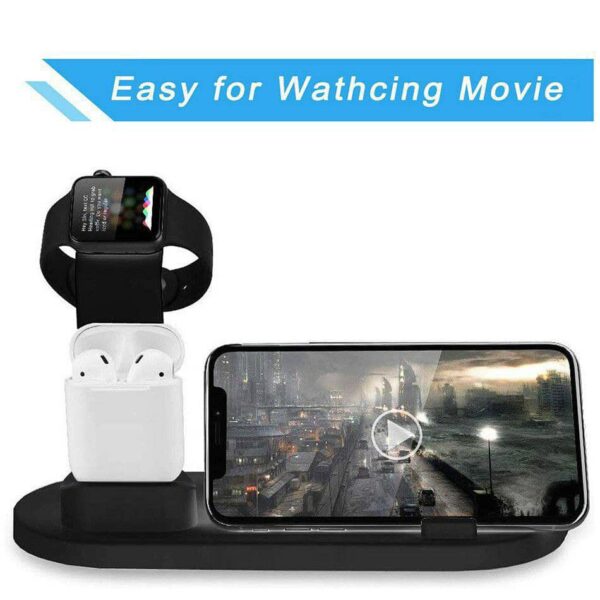 BMK 4 in 1 Wireless Charging Dock Compatible With Smart Watch And airpod - Image 7