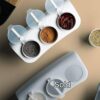 BMK 3in1 Condiments Storage Spices Jar - Image 2