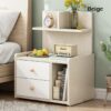 BMK Mini Storage Cabinet Bedside Table Bedroom Side Table - Image 2