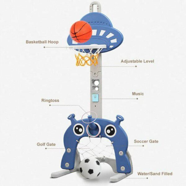 BMK 5 In 1 Indoor Children Basketball Stand - Image 4