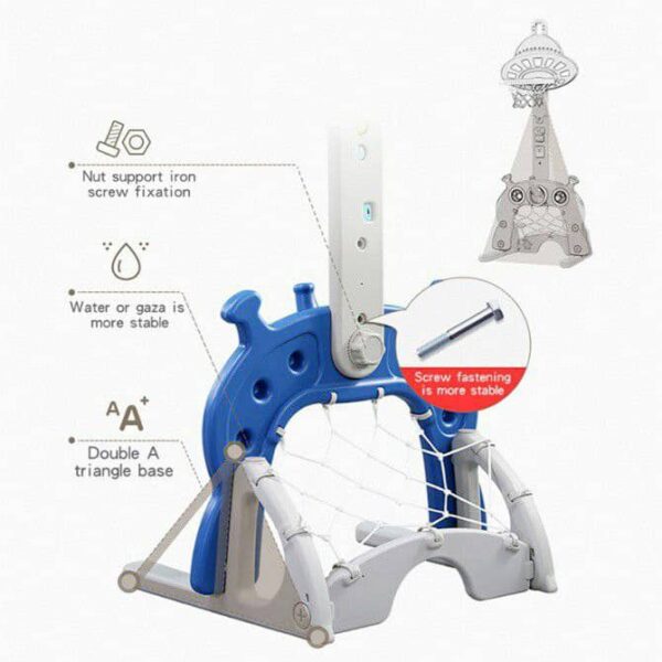 BMK 5 In 1 Indoor Children Basketball Stand - Image 9