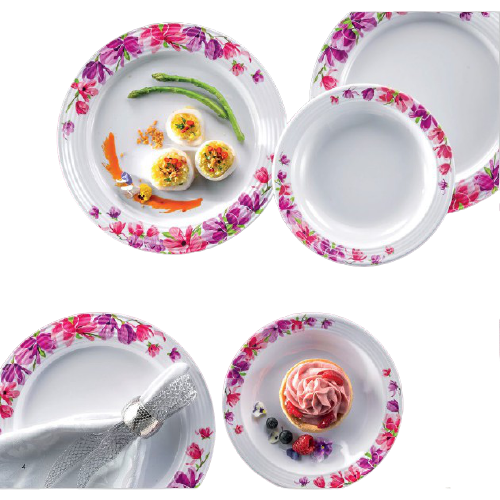 Plate Melamine (4pcs)