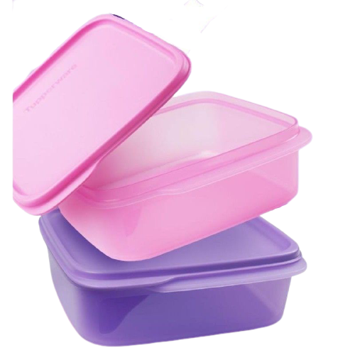 Tupperware Square Away 1liter (2pcs)