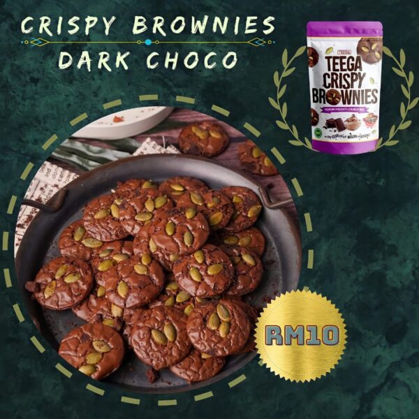 CRISPY BROWNIES (DARK CHOCO)