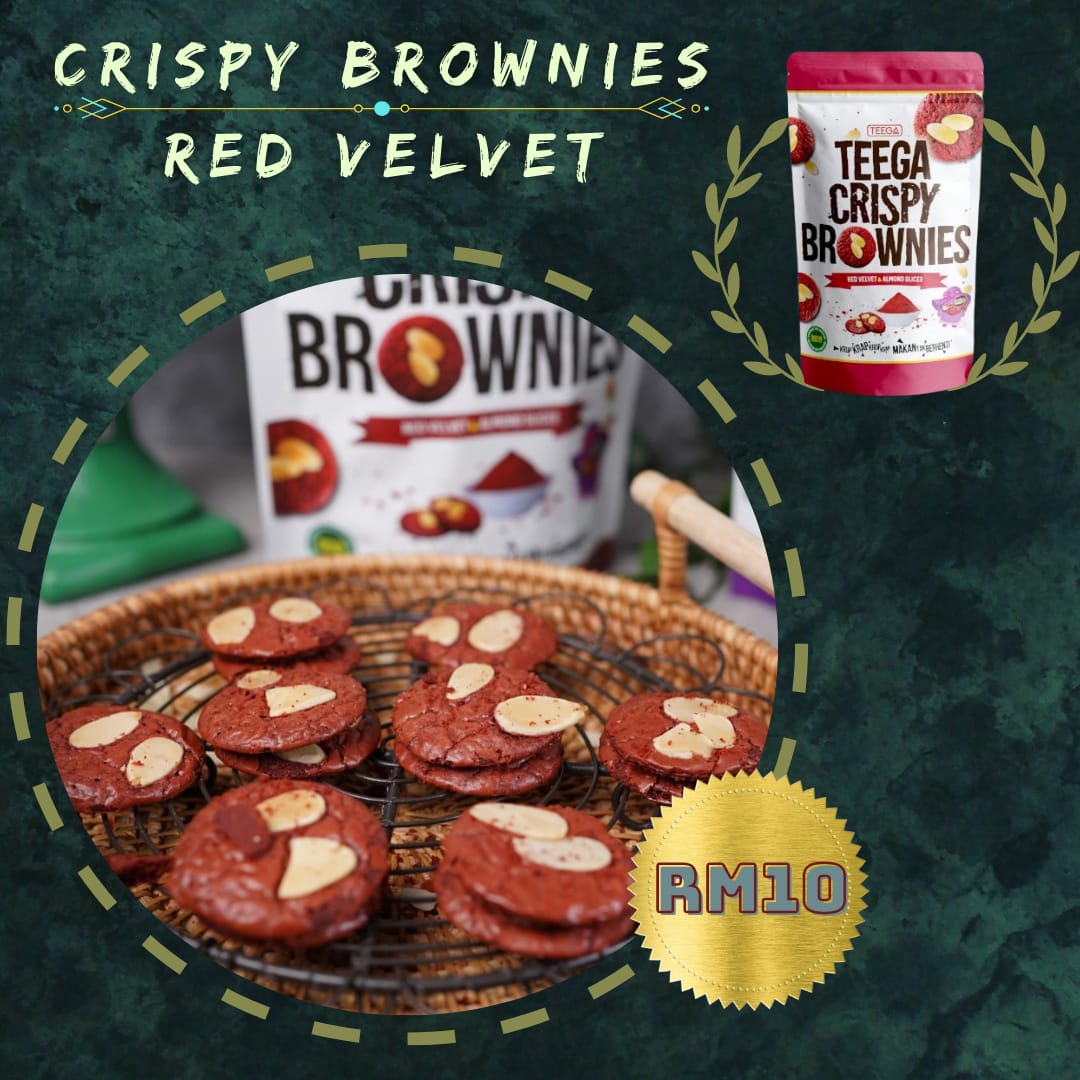 CRISPY BROWNIES (RED VELVET)