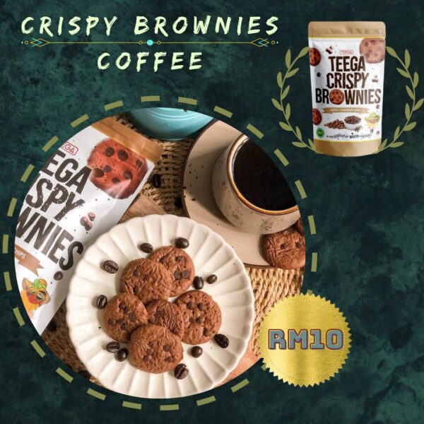 CRISPY BROWNIES (COFFEE)