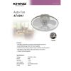 18" Auto Fan (AF1801) - Image 2