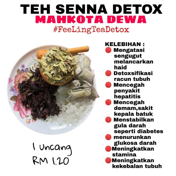 TEH SENNA DETOX MAHKOTA DEWA - Image 2
