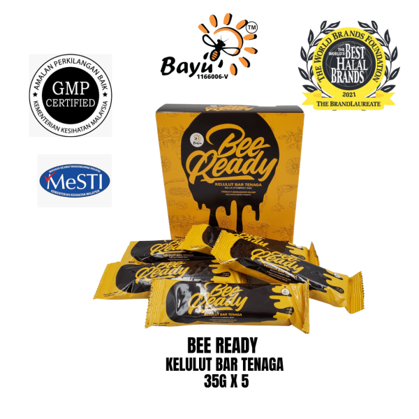 BAYU Bee Ready Energy Bar x 5 (1 Box)