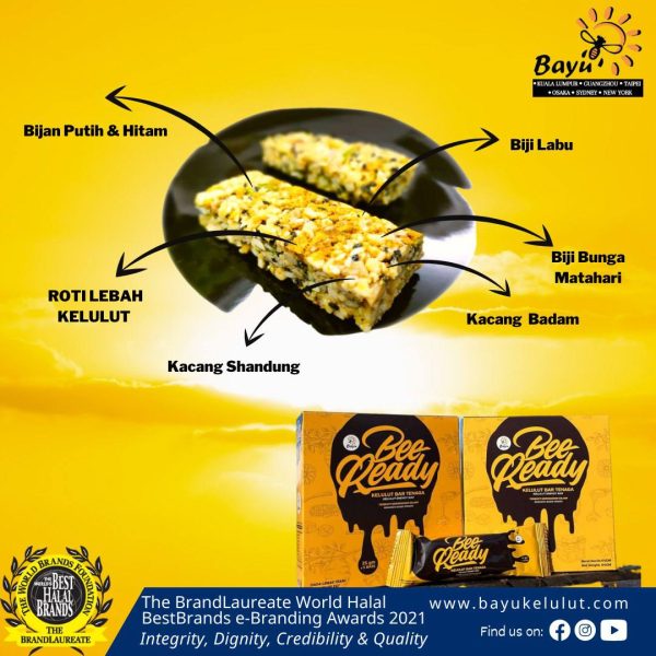 BAYU Bee Ready Energy Bar x 5 (1 Box) - Image 3