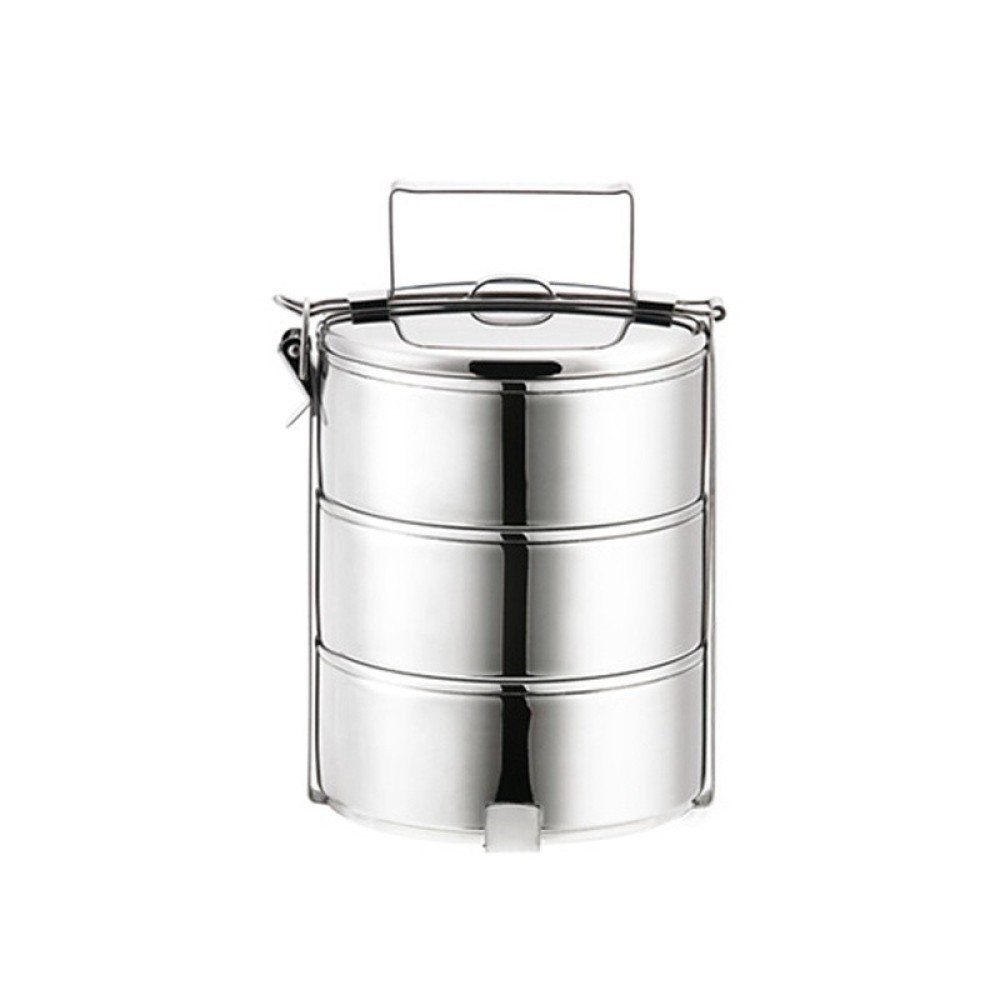 3-Tier Stainless Steel Food Storage Carrier
