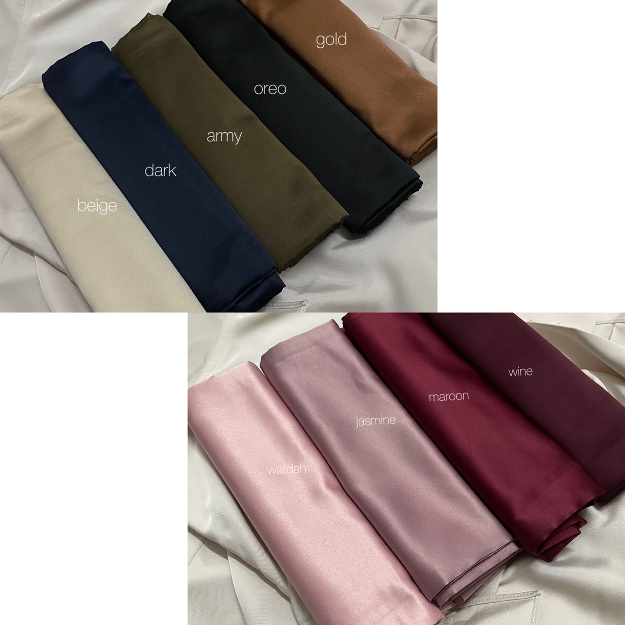 Marya Matte Satin Shawl (Raya Edition)