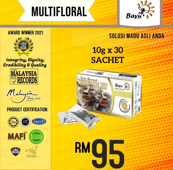 Bayu Kelulut Sachet 10gx30