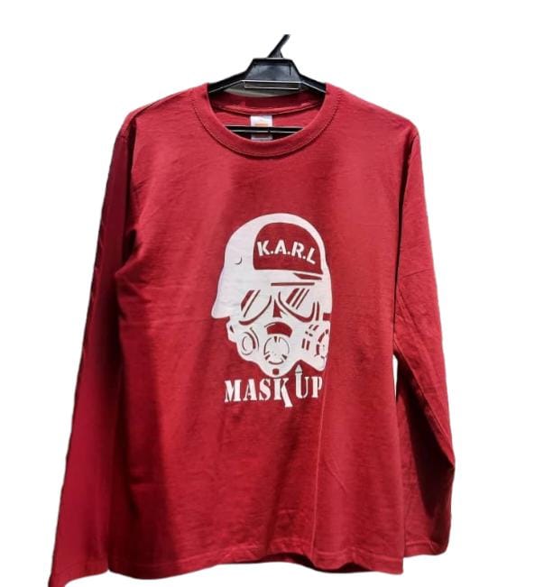 MASKUP TSHIRT LONG SLEEVE BY KARL