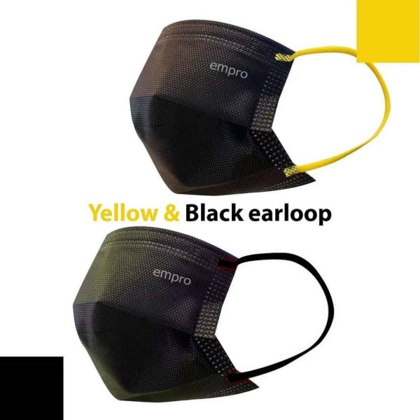 EMPRO Aerofit C Series - Surgical face mask MS31-3P (3 PLY) - Black - Image 3