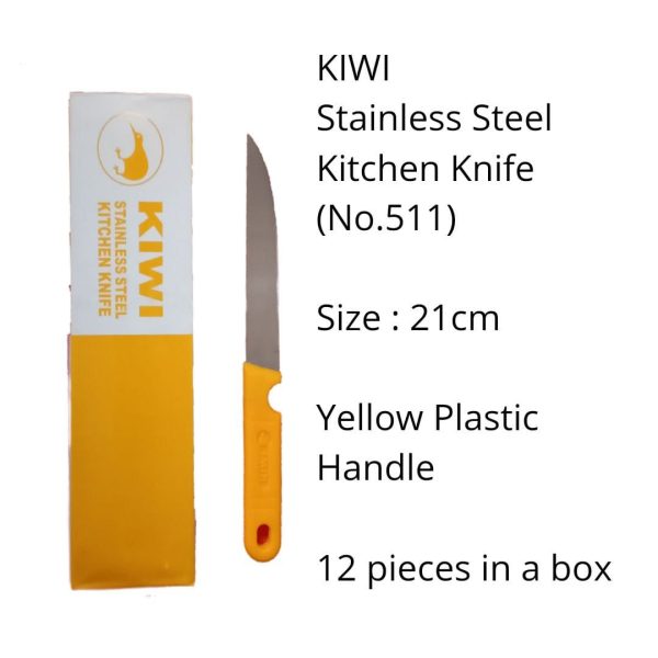 KIWI Stainless Steel Kitchen Knife (No.511)