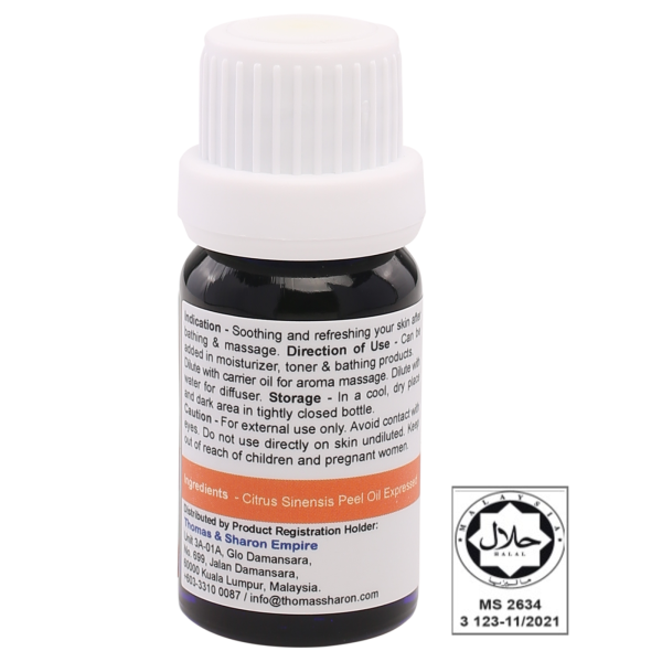 Thomas & Sharon Sweet Orange Essential Oil (10ml) - Image 3