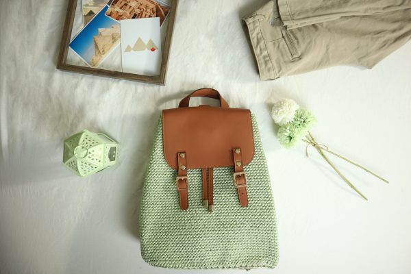 Green Crochet Bag