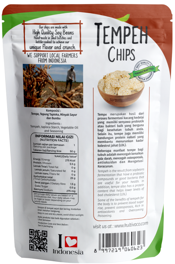 Woh Tempeh Chips Original