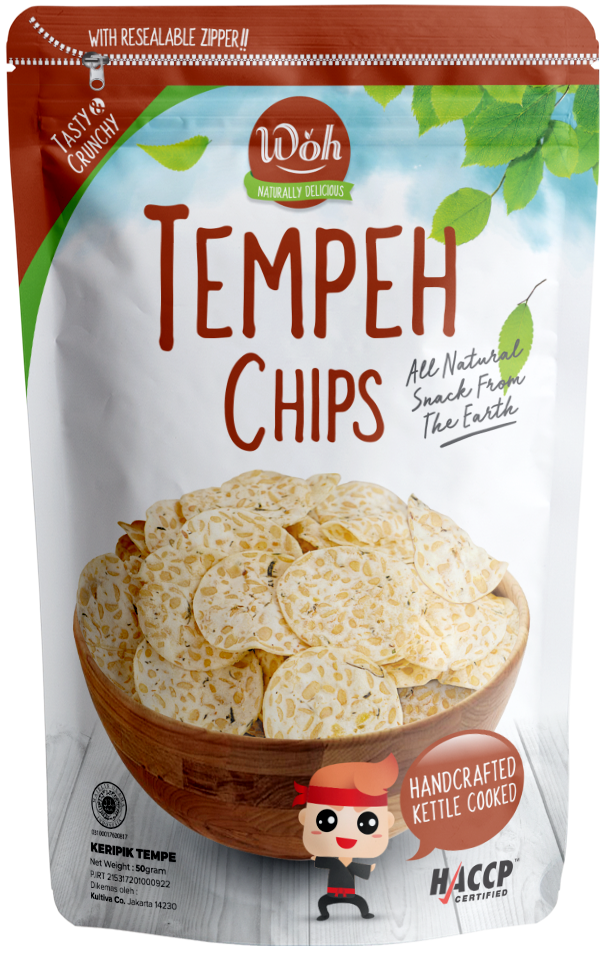 Woh Tempeh Chips Original