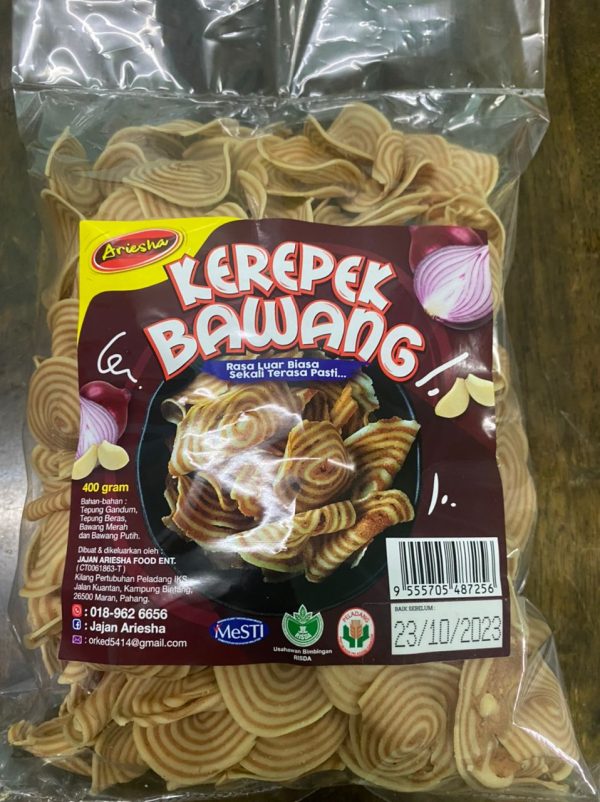 Kerepek Bawang Aisy (Ariesha)