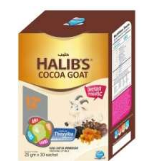 HALIB'S GOAT MILK COCOA 550 GM X 12