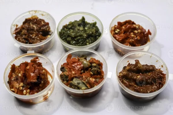 Aneka Sambal (chili paste )