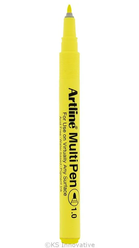 Yellow Artline MultiPen (Solid)