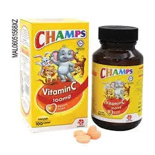 Champs Vitamin C Perisa Oren (100mg)