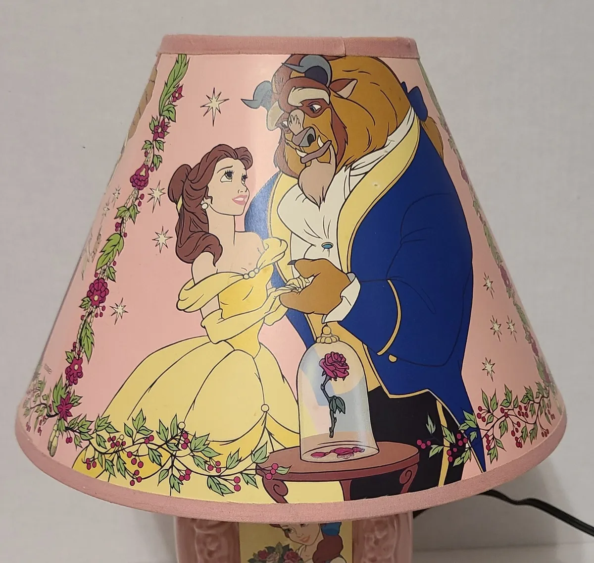 Beauty & the beast lamp