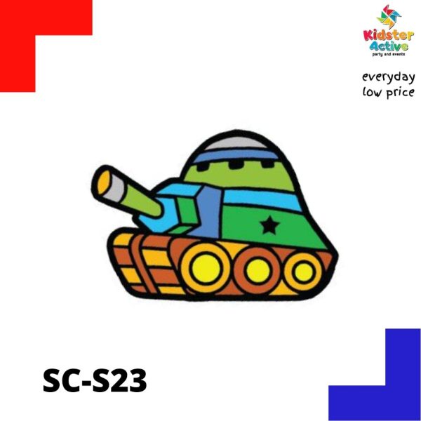 Suncatcher Small Keychain - Design 23