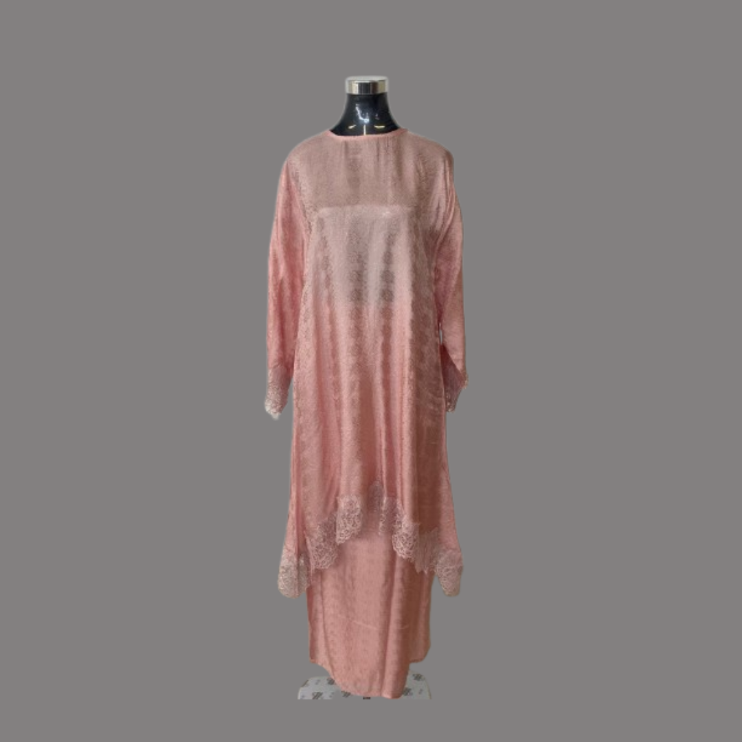 BAJU KURUNG FREESIZE (PEACH)